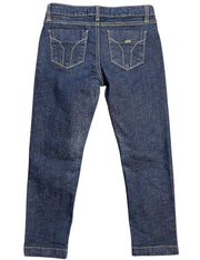 Vintage Miss Women’s Sixty Dark-Wash Denim Capris