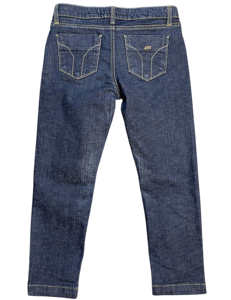 Vintage Miss Women’s Sixty Dark-Wash Denim Capris