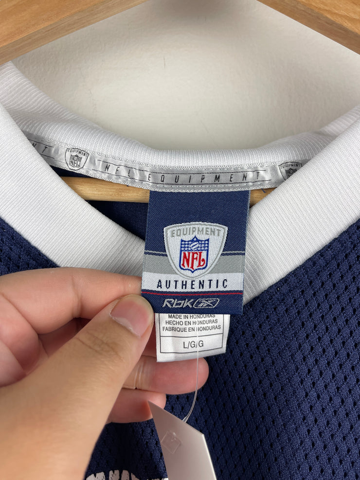 Vintage NFL Reebok San Diego Chargers Castillo Navy Football Jersey
