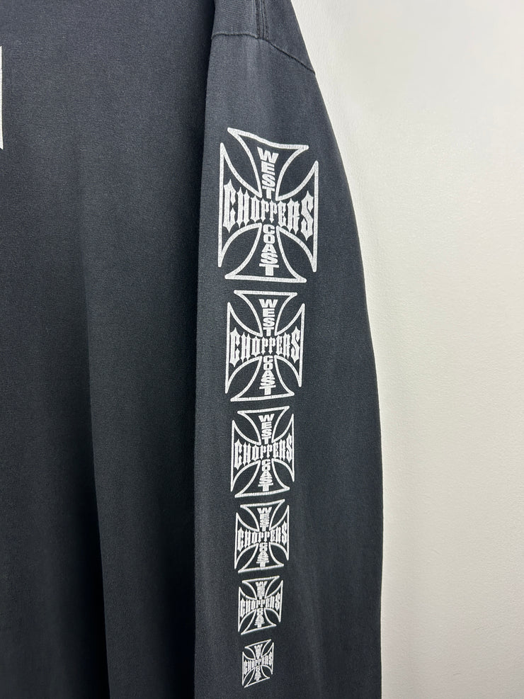 Vintage West Coast Choppers Long Beach Black Long Sleeve
