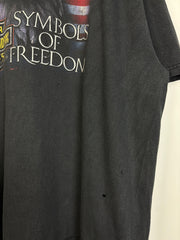 Vintage 2002 Harley Davidson Symbols Of Freedom Black Tee