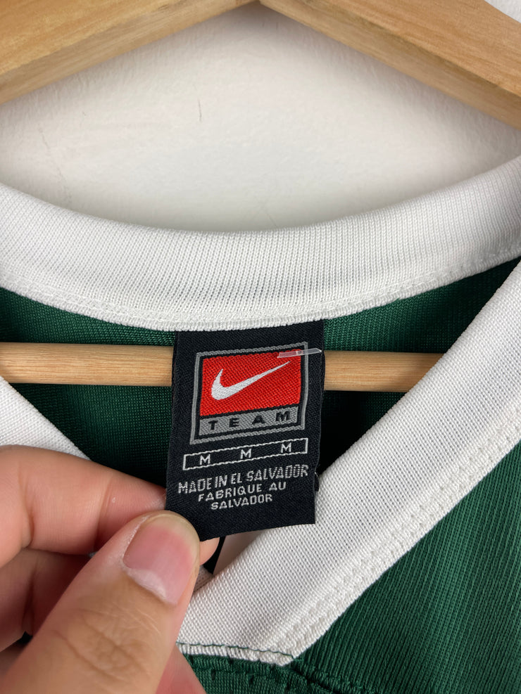 Vintage 90s Nike Michigan State Spartans Green Football Jersey
