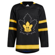 Adidas NHL Toronto Maple Leafs X Drew House Third Black Hockey Jersey