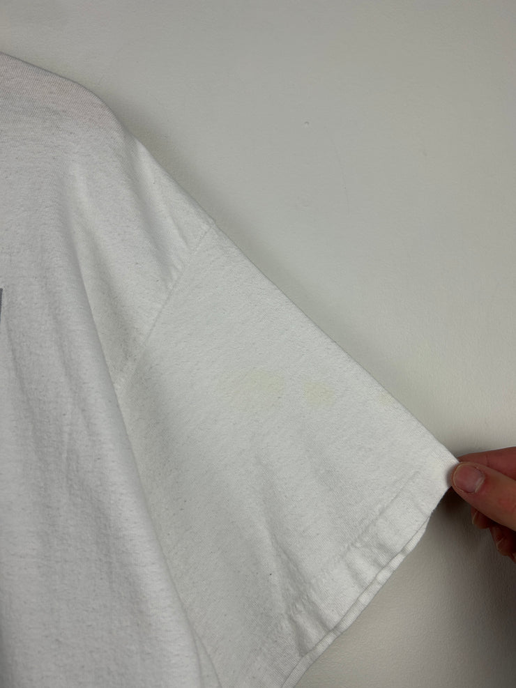 Vintage 90s Sesame Street Elmo XOXO White Tee
