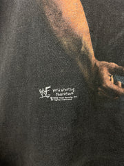 Vintage 90s WWF Stone Cold Steve Austin Rules Black Tee