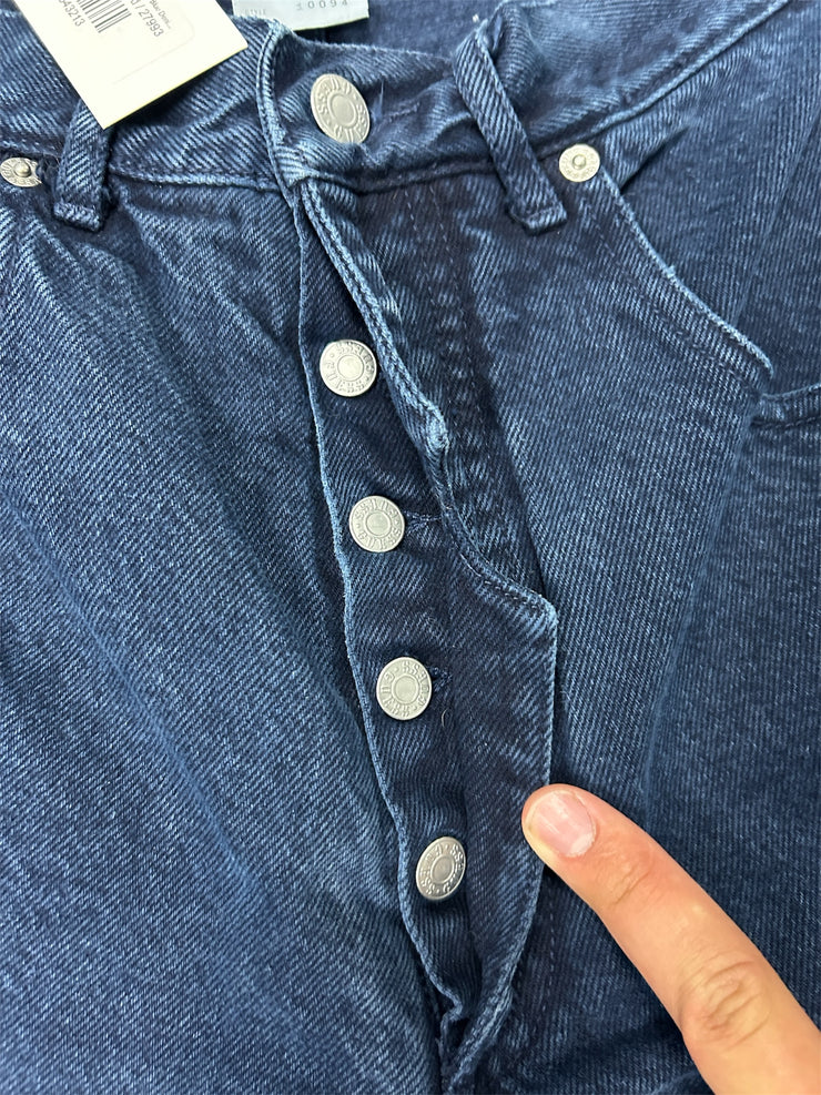 Vintage 90s Guess Jeans Dark Wash Blue Denim Jeans