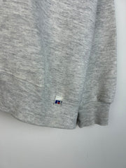 Vintage 90's Russell Syracuse Spellout Grey Crewneck