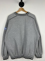Vintage 90s Lee Sport Iowa Hawkeyes Embroidered Grey Crewneck