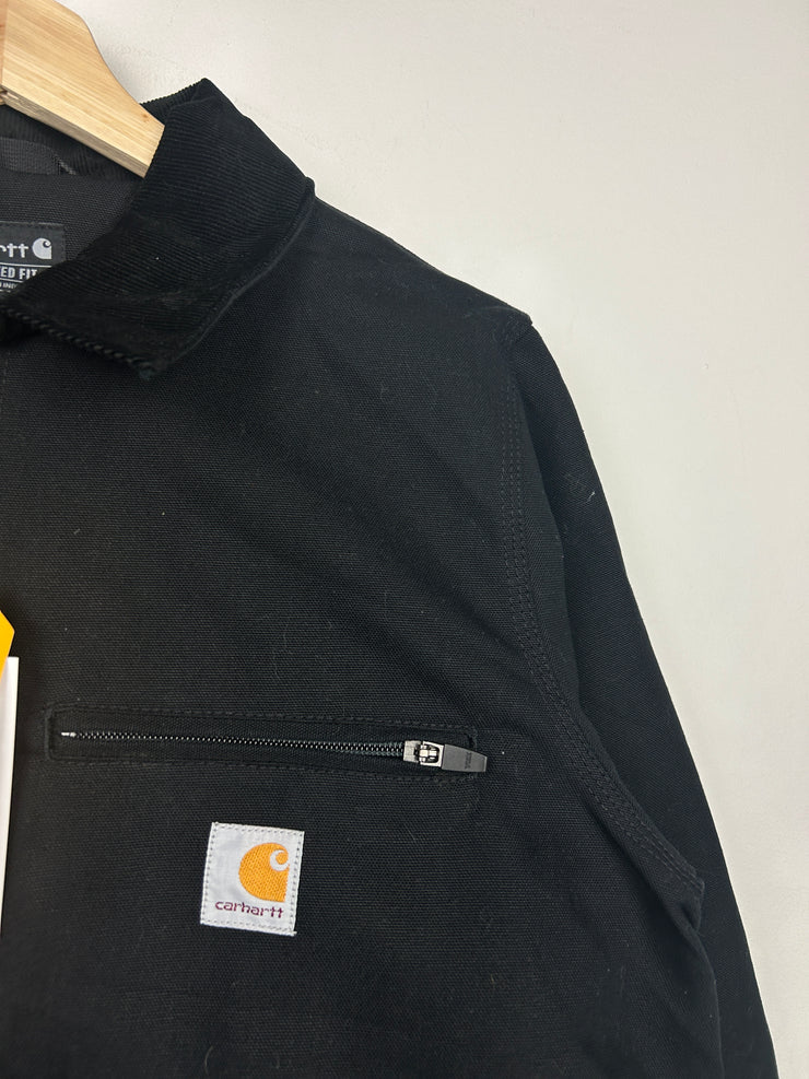 Carhartt Detroit Blanket Lined Black Jacket