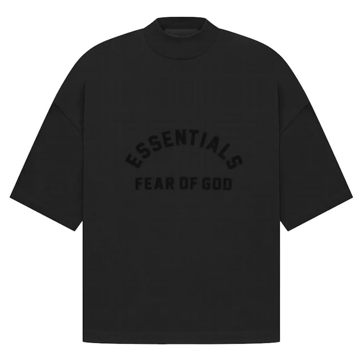 Fear Of God Essentials Arch Logo Jet Black Tee