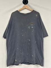 Vintage 90's L.L. Bean Paint Splattered Grey Tee