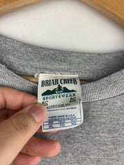 Vintage Briar Creek Golf The Perfect Swing Embroidered Grey Tee