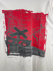 Vintage 90s Marlboro Unlimited Train White Tee
