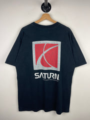 Vintage Saturn Cars Black Tee