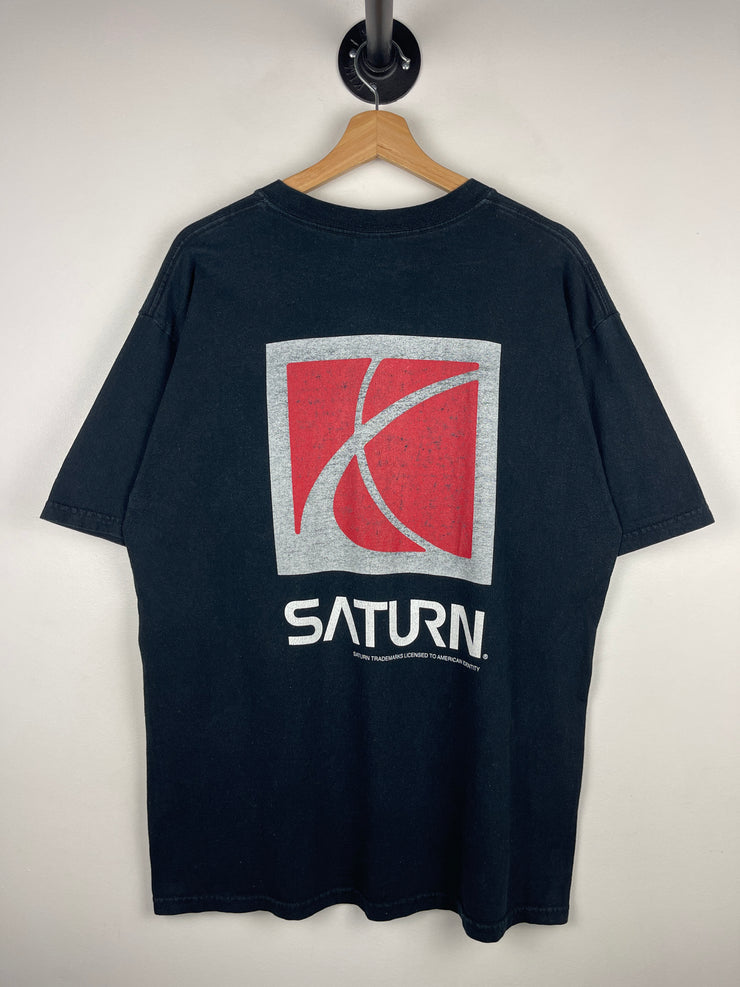 Vintage Saturn Cars Black Tee