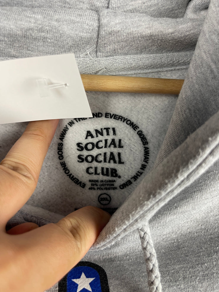 Anti Social Social Club Deuces Grey Hoodie