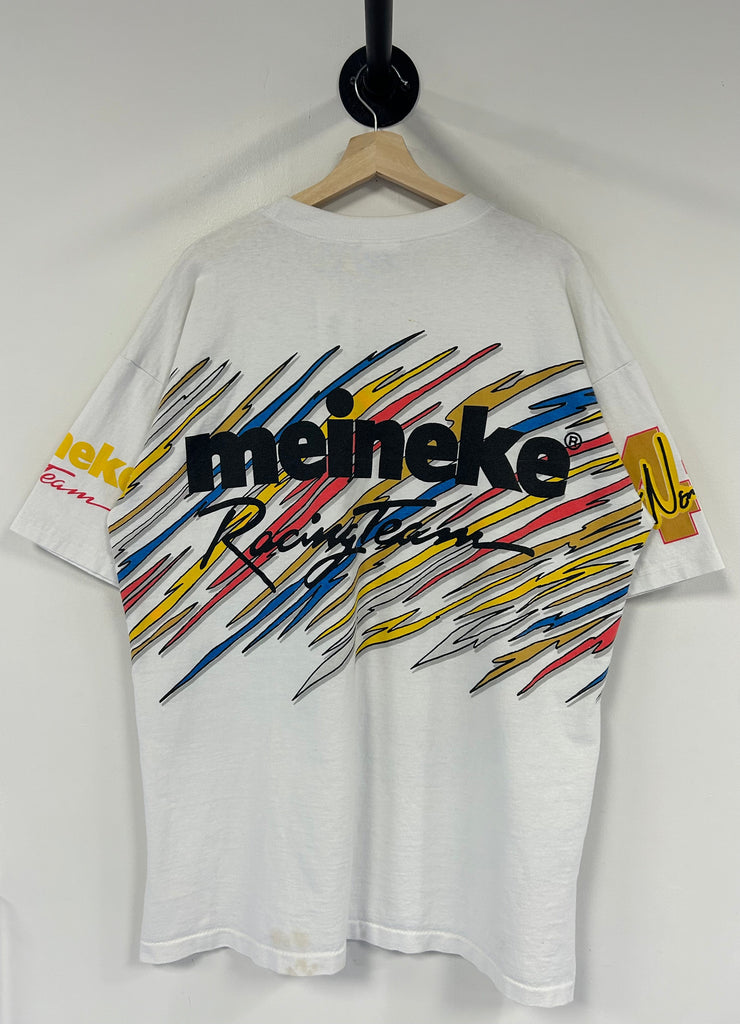 Vintage 1994 Nascar Nemechek AOP White Tee