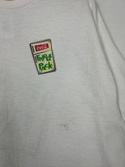 Vintage 90s Coca Cola Fridge Pack White Tee