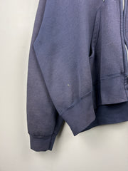Vintage 90s USA Olympics Faded Navy Zip Up Hoodie