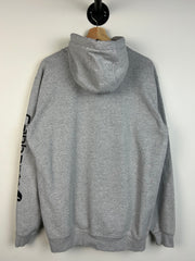 Vintage Carhartt Spellout Grey Hoodie