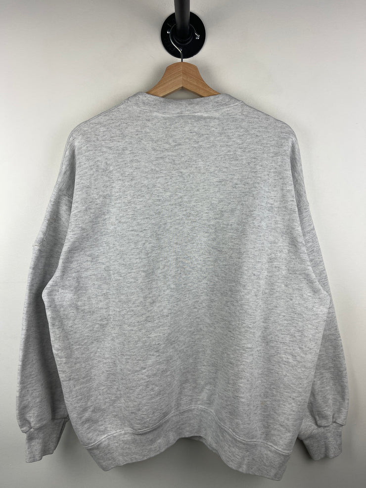 Vintage 90s NFL Nutmeg Dallas Cowboys Grey Crewneck