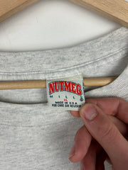 Vintage 90s NHL Nutmeg Anahiem Mighty Ducks Breakthrough Grey Tee