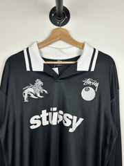 Stussy Football Black Long Sleeve Jersey