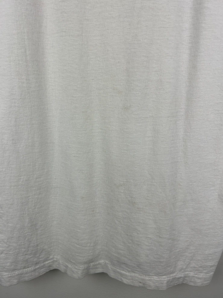 Vintage 90s Newport Smokes White Tee