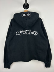 Ken Carson Actual Hate Black Cropped Hoodie