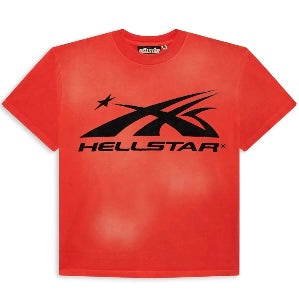 Hellstar Sports Core Gel Logo Red Tee