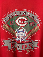 Vintage 90s MLB Cincinnati Reds Red Tee