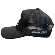 Studio 1999 NY Black Trucker Hat