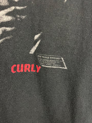 Vintage 80s The Three Stooges Black Tee