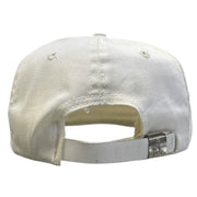 Vintage 90s Ping Golf Spellout White Leather Strapback Hat