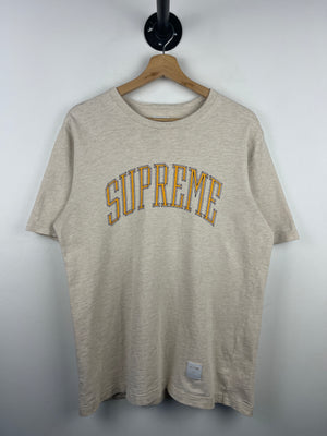 Supreme Arc Logo Light Tan Tee