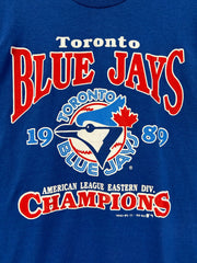 Vintage 1989 Toronto Blue Jays Blue Tee