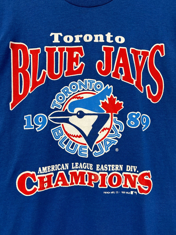 Vintage 1989 Toronto Blue Jays Blue Tee