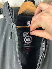 Canada Goose Victoria Parka Women’s Fur Down Filled Black Jacket