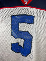 Vintage NFL Reebok Buffalo Bills Edwards White Football Jersey