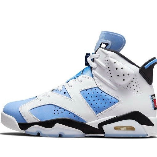 Jordan 6 UNC White