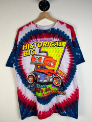 Vintage 2003 Historical Big Race Tie Dye Tee