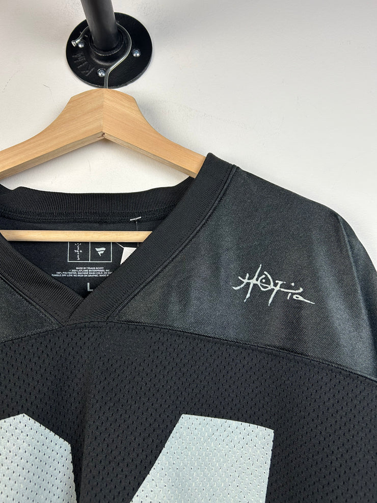 Travis Scott Cactus Jack Raiders Black Football Jersey