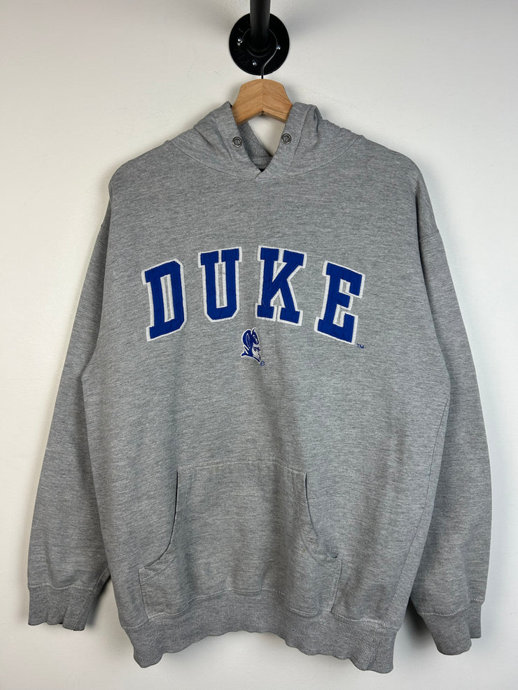 Vintage Y2K Duke Spellout Grey Hoodie