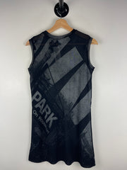 Vintage 90's DKNY Statue Of Liberty Women's Graphic Mesh Tank