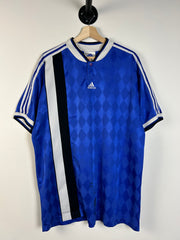 Vintage 90's Adidas Blue Soccer Jersey