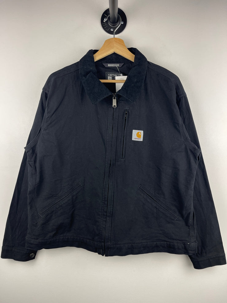 Carhartt Detroit Black Cropped Work Jacket
