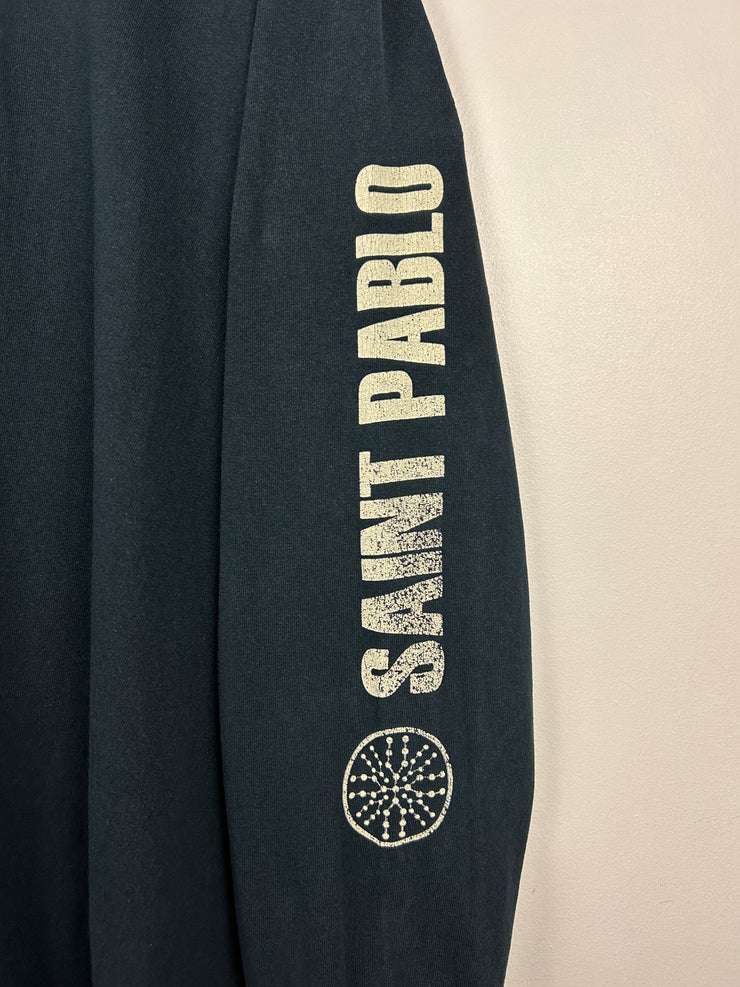 Kanye West Life Of Pablo Saint Pablo Navy Long Sleeve