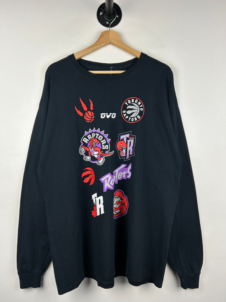 OVO NBA Toronto Raptors Black Long Sleeve