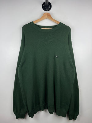 Vintage Chaps Ralph Lauren Green Knit Sweater