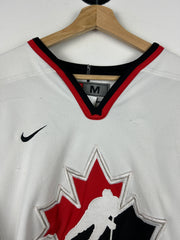 Vintage Nike Team Canada White Hockey Jersey